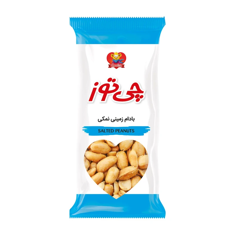 qualityq_90-22881 بادام زمینی نمکی چی توز - 35 گرم - تصویر 1
