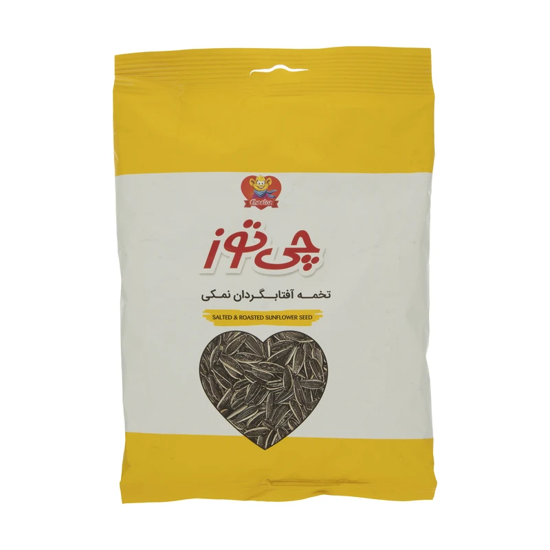 qualityq_90-22892 تخمه آفتابگردان چی توز با طعم نمکی - 125 گرم - تصویر 1