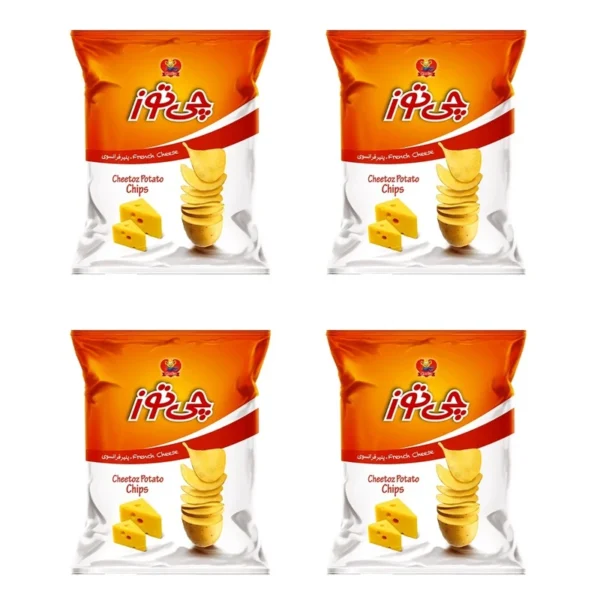 چیپس پنیر فرانسوی چی توز - 30 گرم بسته 4 عددی