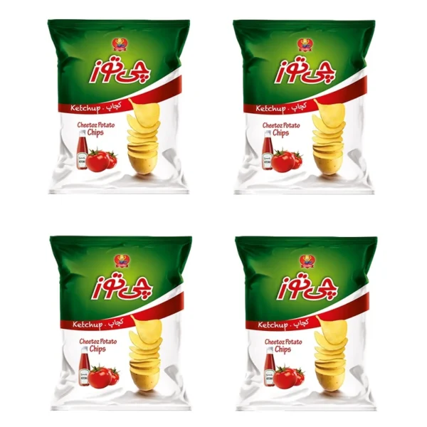 چیپس کچاپ چی توز - 30 گرم بسته 4 عددی