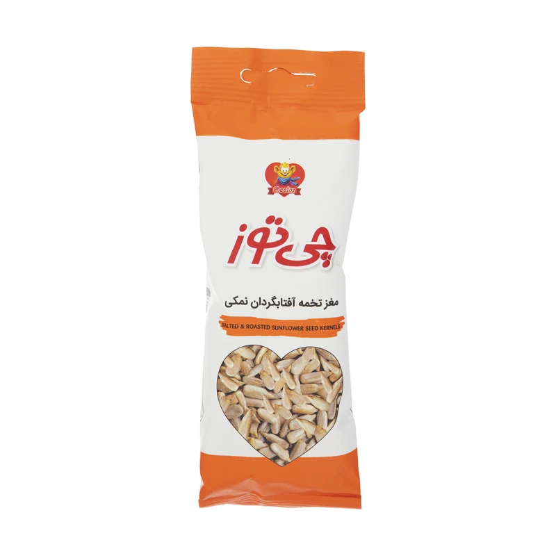 qualityq_90-23139 تخمه آفتابگردان نمکی چی توز - 45 گرم - تصویر 1