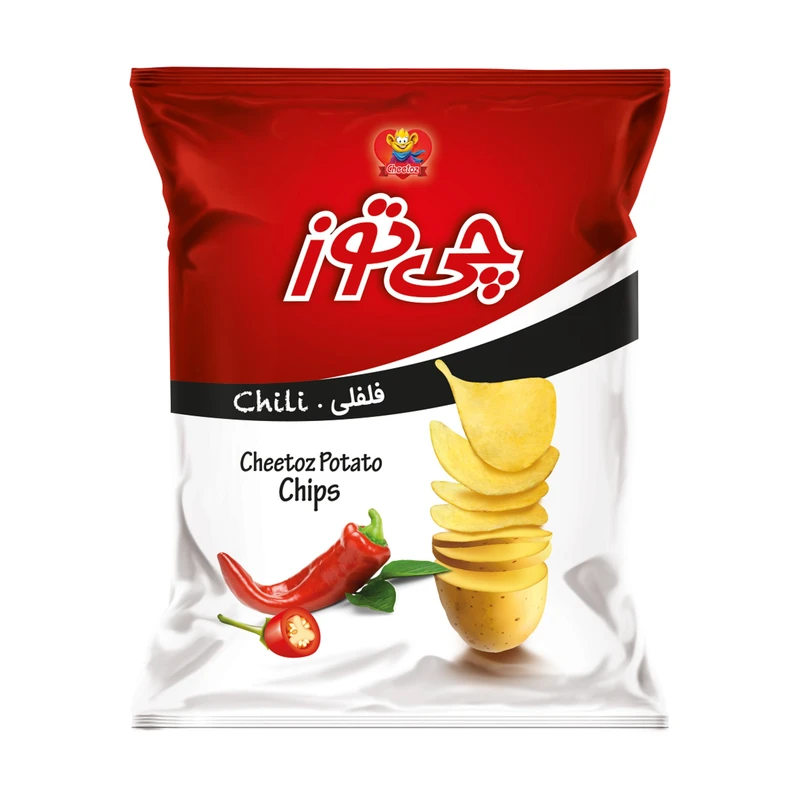 qualityq_90-23151 چیپس چی توز فلفلی - 140 گرم - تصویر 1