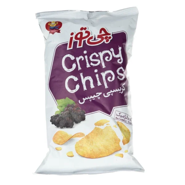 چیپس سرکه بالزامیک چی توز مقدار 60 گرم