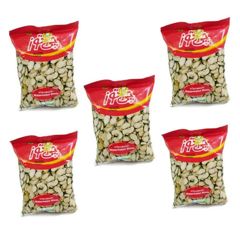 qualityq_90-23385 تخمه هندوانه نمکی چی توز - 100 گرم بسته 5 عددی - تصویر 1