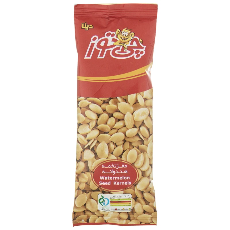 qualityq_90-23439 مغز تخمه هندوانه نمکی چی توز مقدار 40 گرم - تصویر 1