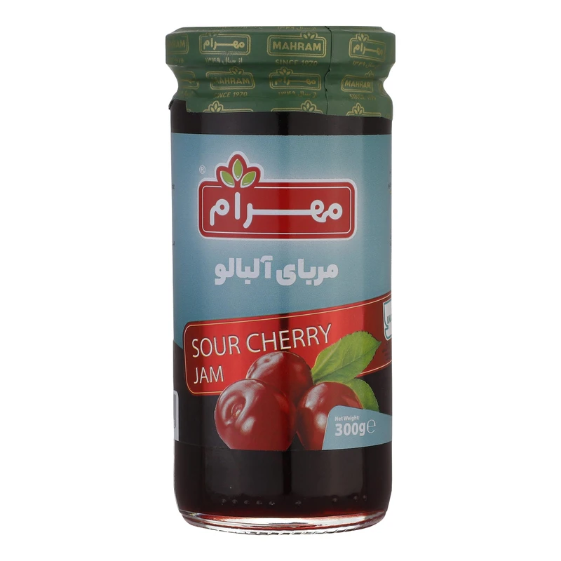 qualityq_90-2344 مربای آلبالو مهرام - 300 گرم - تصویر 1