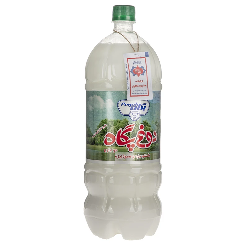 qualityq_90-23451 دوغ بدون گاز گرمادیده پگاه مقدار 2 لیتر - تصویر 1