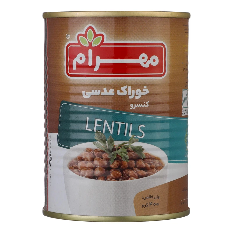 qualityq_90-2349 خوراک عدسی مهرام - 400 گرم - تصویر 1