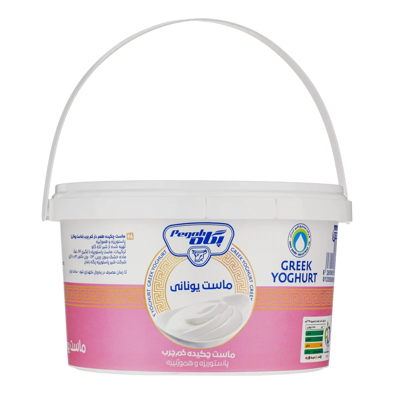 qualityq_90-23508 ماست کم چرب یونانی پگاه - 900 گرم - تصویر 1