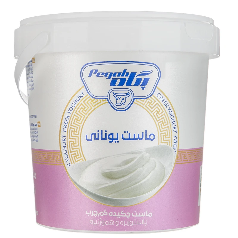 qualityq_90-23763 ماست یونانی کم چرب پگاه - 1.5 کیلوگرم - تصویر 1