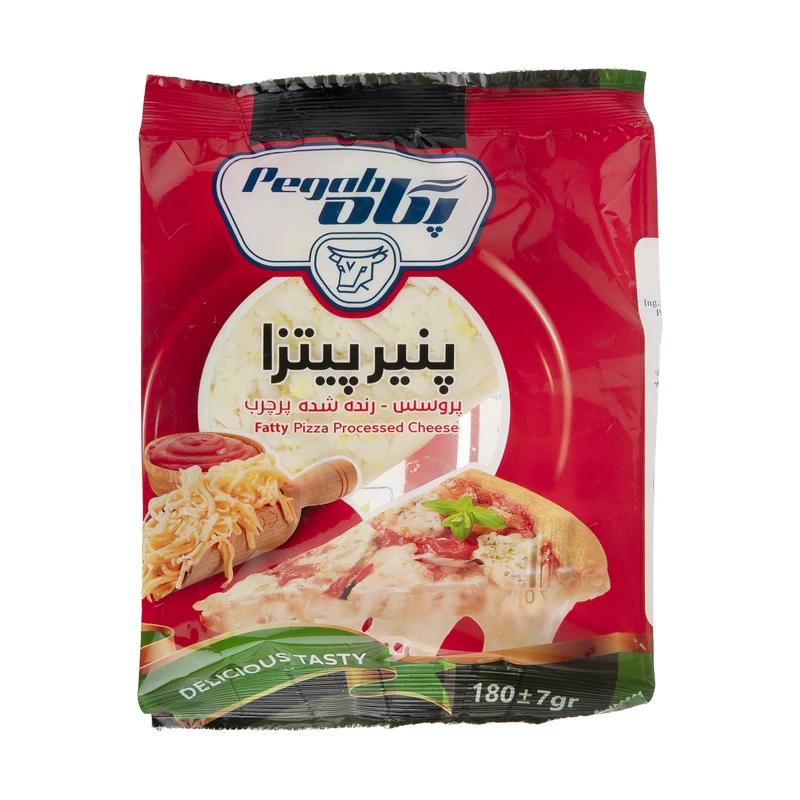 qualityq_90-24344 پنیر پیتزا پگاه - 180 گرم - تصویر 1