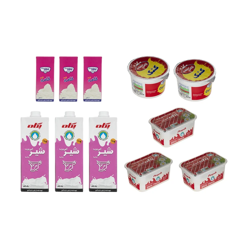 qualityq_90-24614 محصولات لبنی پگاه - مجموعه 11 عددی - تصویر 1