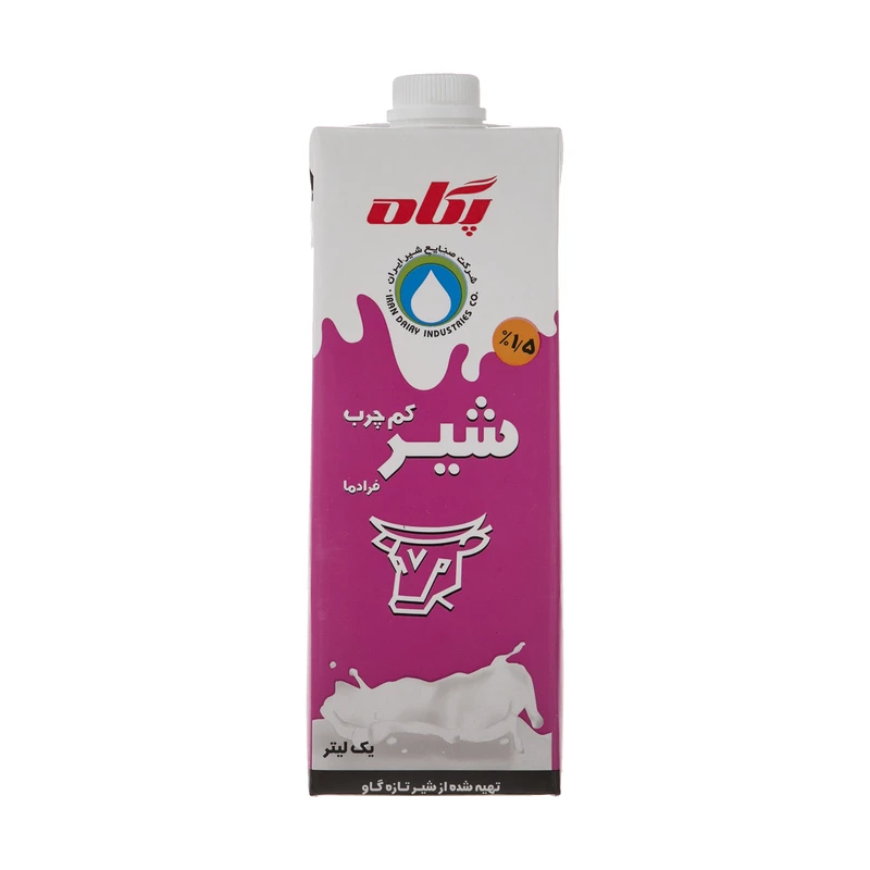 qualityq_90-24977 شیر کم چرب فرادما پگاه - 1 لیتر - تصویر 1