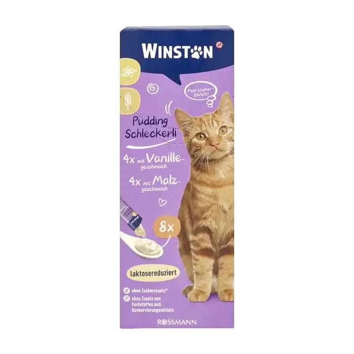 qualityq_90-25095 تشویقی گربه وینستون مدل بستنی مالت و وانیل وزن 120 گرم - تصویر 1