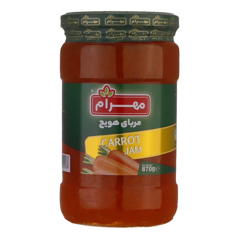 qualityq_90-2521 مربای هویچ مهرام - 870 گرم - تصویر 1