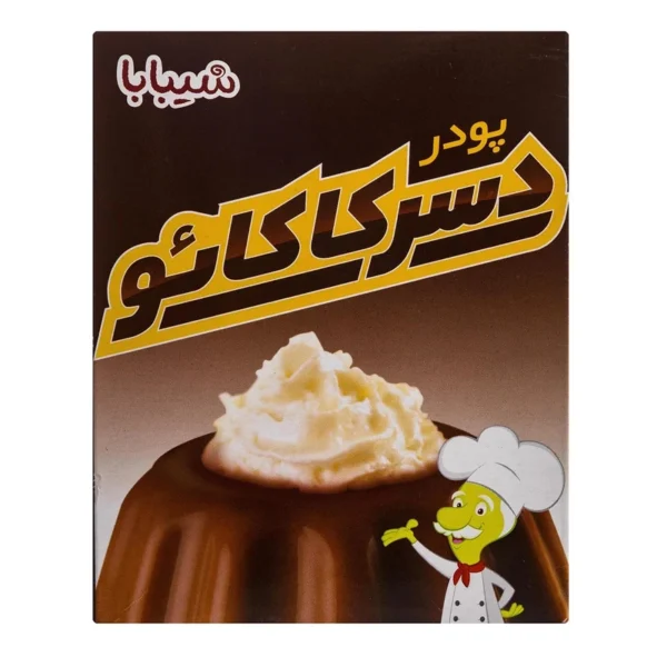 پودر دسر کاکائو شیبابا مقدار 70 گرم