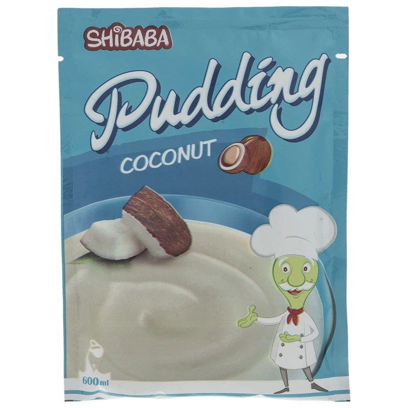 qualityq_90-26431 پودر پودینگ نارگیل فوری شیبابا مقدار 100 گرم - تصویر 1