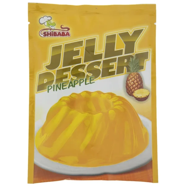 پودر ژله آناناس شیبابا مقدار 100 گرم