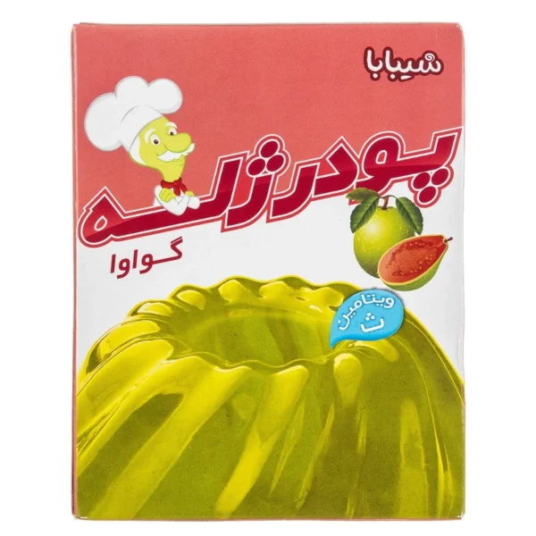 پودر ژله گواوا شیبابا مقدار 100 گرم