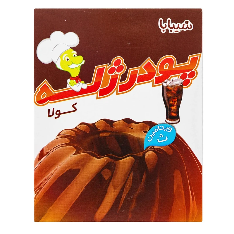 qualityq_90-26716 پودر ژله کولا شیبابا مقدار 100 گرم - تصویر 1