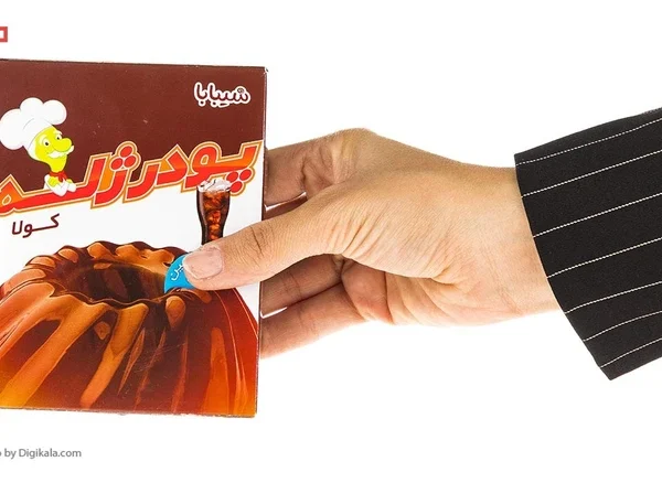 پودر ژله کولا شیبابا مقدار 100 گرم