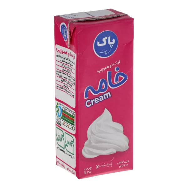 خامه صبحانه پاک - 200 گرم