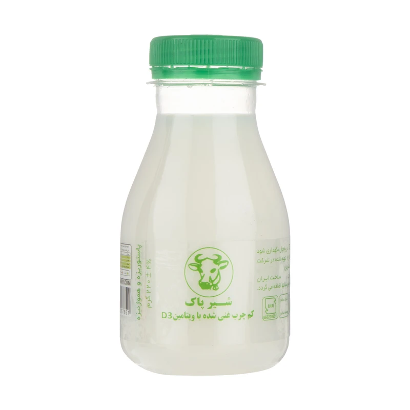 qualityq_90-27131 شیر کم چرب پاک حجم 220 گرم - تصویر 1