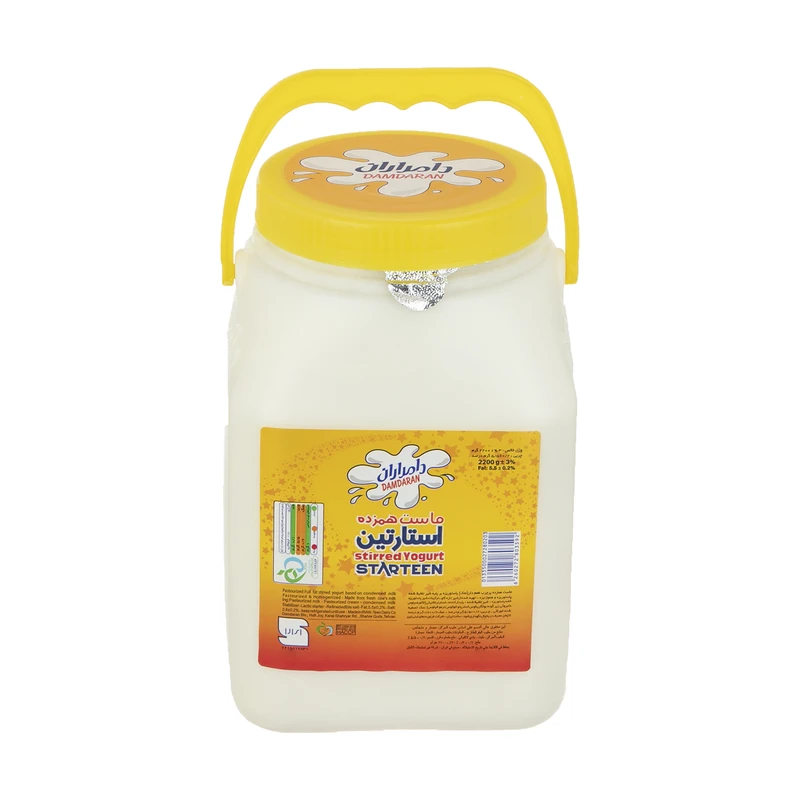 qualityq_90-27542 ماست همزده پرچرب استارتين دامداران -2200 گرم - تصویر 1