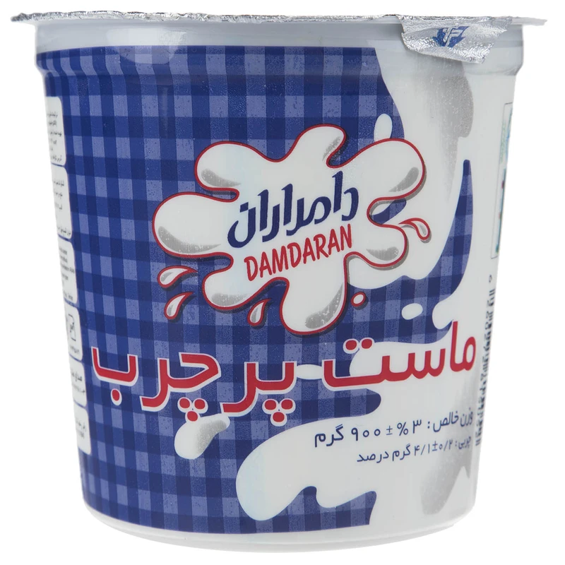 qualityq_90-27557 ماست پر چرب دامداران مقدار 900 گرم - تصویر 1