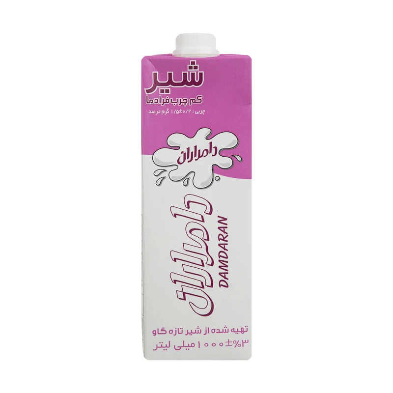 qualityq_90-27565 شیر کم چرب دامداران - 1 لیتر - تصویر 1