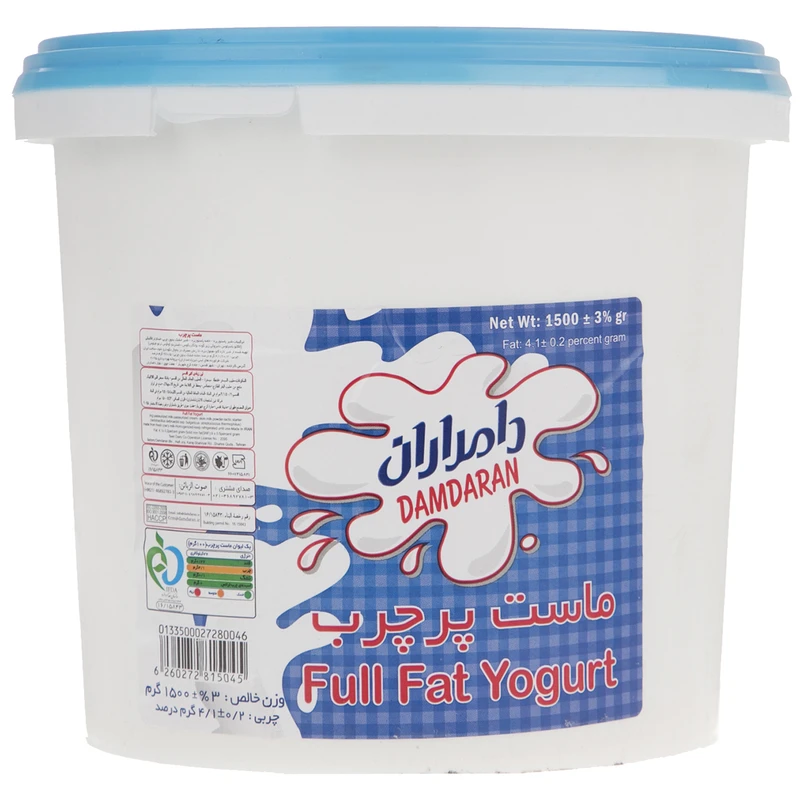 qualityq_90-27742 ماست پر چرب دامداران مقدار 1500گرم - تصویر 1