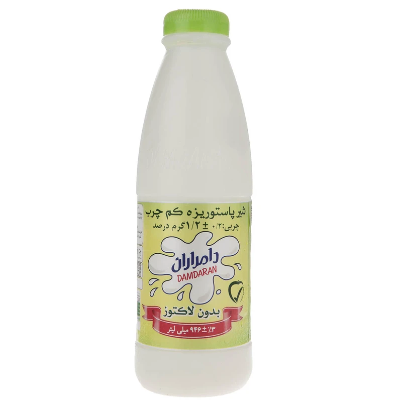 qualityq_90-27751 شیر پاستوریزه کم چرب دامداران حجم 946 میلی لیتر - تصویر 1