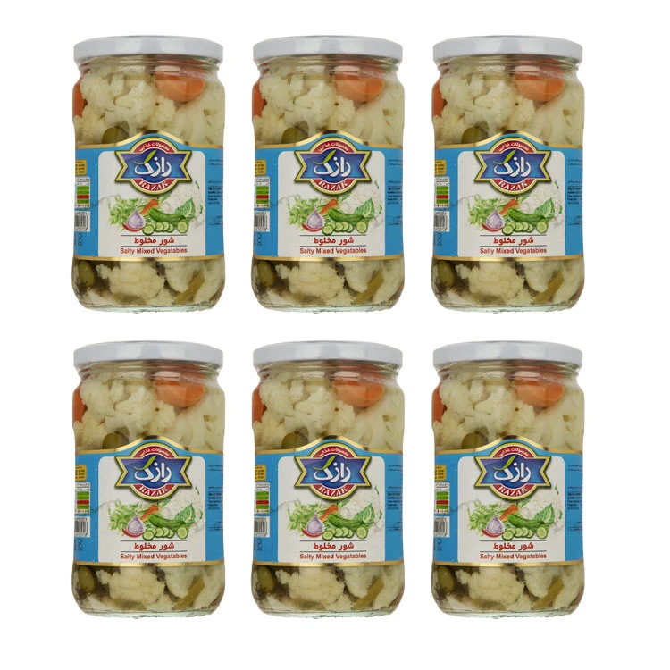 qualityq_90-2796 شور مخلوط رازک - 660 گرم بسته 6 عددی - تصویر 1