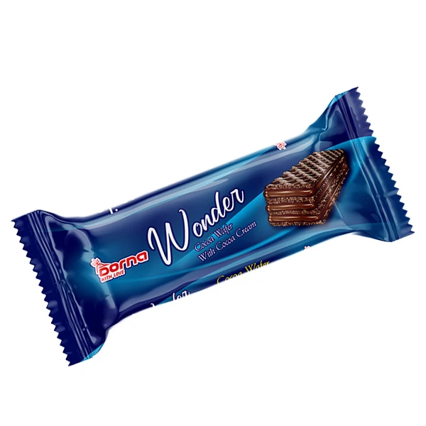 qualityq_90-28640 ویفر کاکائویی با کرم کاکائو واندر درنا - 40 گرم بسته 24 عددی - تصویر 1