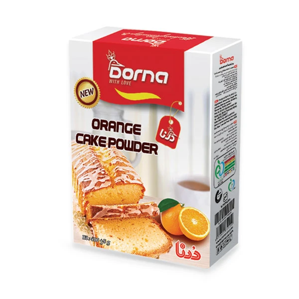 qualityq_90-28774 پودر کیک پرتقالی درنا بسته 5 عددی - تصویر 1