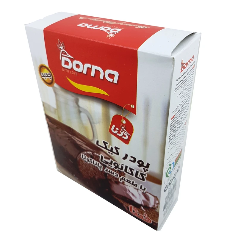 qualityq_90-28941 پودر کیک کاکائویی با دسر پاناکوتا درنا - 400 گرم - تصویر 1