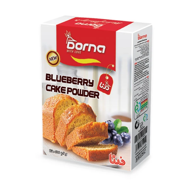 qualityq_90-28965 پودر کیک بلوبری درنا - 400 گرم - تصویر 1