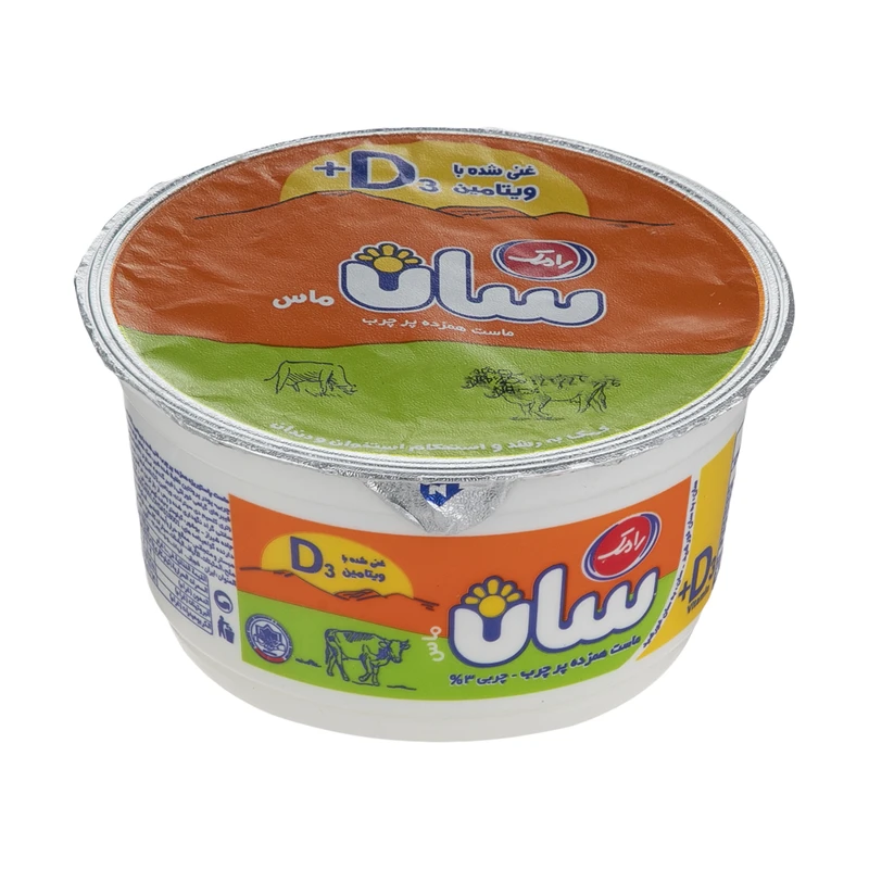 qualityq_90-29191 ماست همزده پرچرب رامک - 400 گرم - تصویر 1