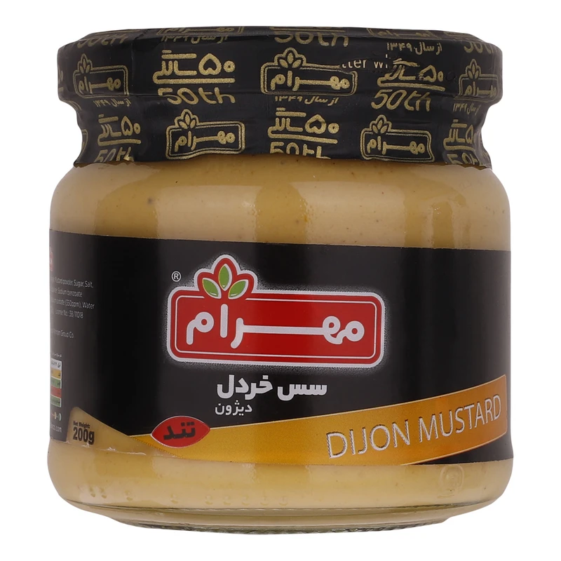 qualityq_90-2943 سس خردل دیژون مهرام - 200 گرم - تصویر 1