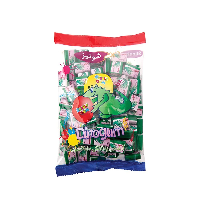 qualityq_90-29668 آدامس بادکنکی دایناسور شونیز -400 گرم - تصویر 1