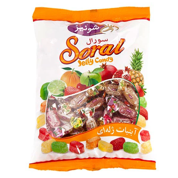 qualityq_90-29756 آبنبات ژله ای سورال شونیز - 1000 گرم - تصویر 1