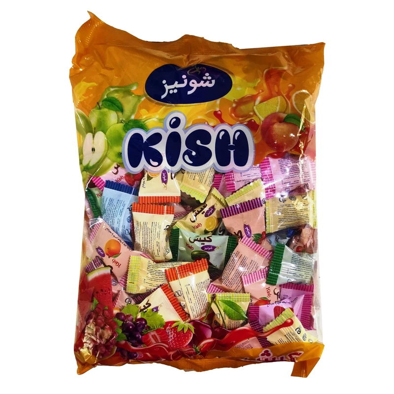 qualityq_90-29853 آبنبات میوه با مغز پاستیل کیش شونیز - 1 کیلوگرم - تصویر 1