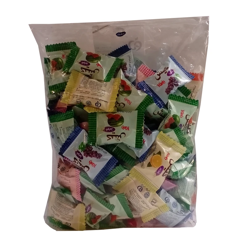 qualityq_90-29970 آبنبات با طعم میوه و مغز پاستیل شونیز - 500 گرم - تصویر 1