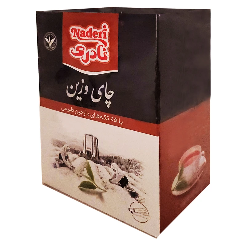 qualityq_90-31141 چاي سياه وزين با طعم دارچين نادري -200 گرم - تصویر 1