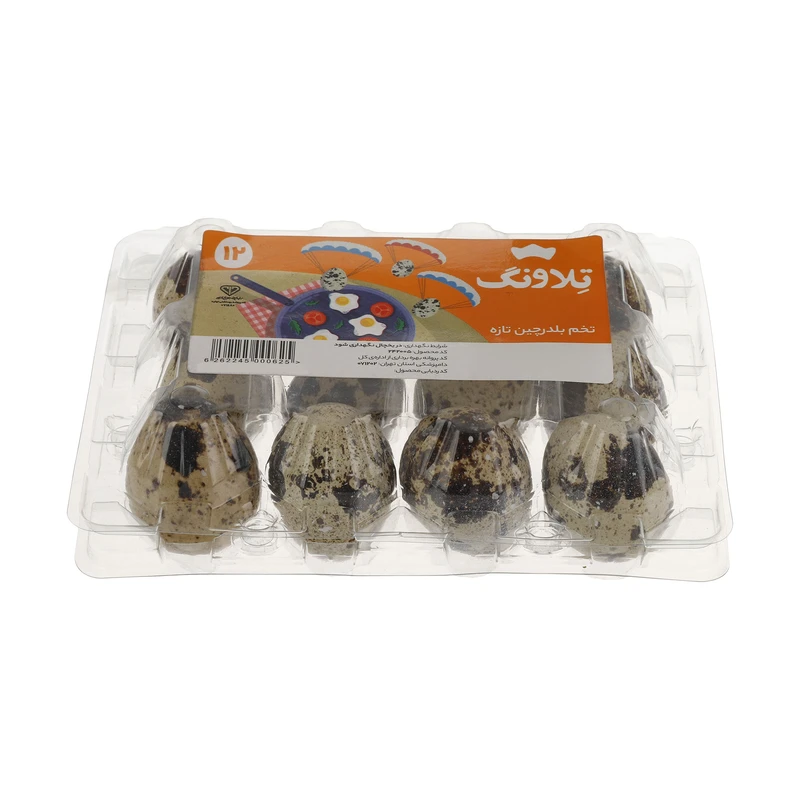 qualityq_90-31592 تخم بلدرچین تلاونگ بسته 12 عددی - تصویر 1