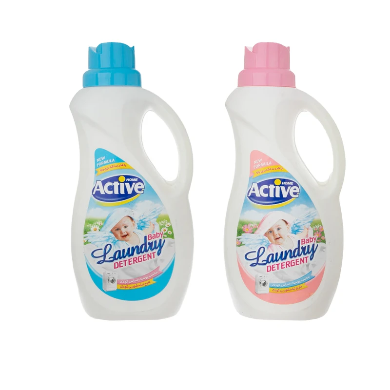 qualityq_90-32157 مایع لباسشویی اکتیو مخصوص کودک مدل AB حجم 1500 میلی لیتر بسته 2 عددی - تصویر 1