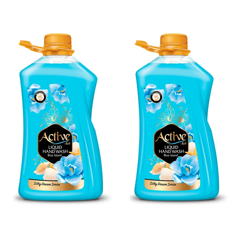 qualityq_90-32306 مایع دستشویی اکتیو مدل Island حجم 2500 میلی لیتر بسته 2 عددی - تصویر 1