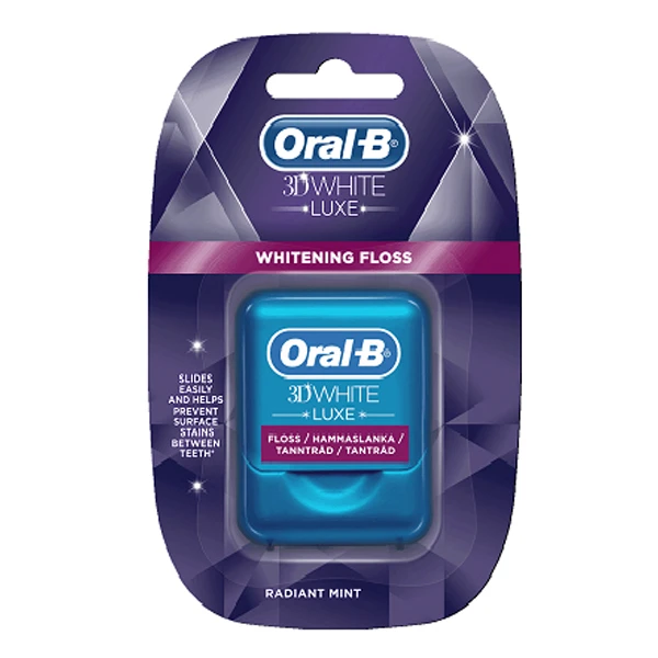 qualityq_90-32878 نخ دندان اورال-بی مدل 3D White Luxe - تصویر 1