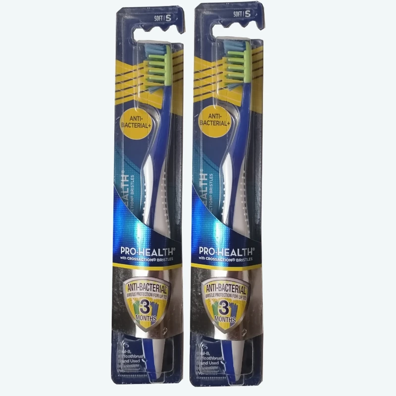 qualityq_90-33089 مسواک اورال-بی مدل Pro-Health با برس نرم بسته 2 عددی - تصویر 1