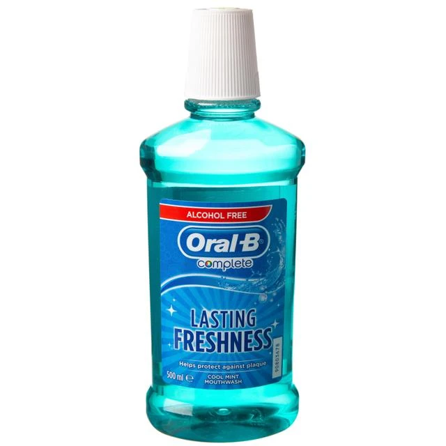 qualityq_90-33471 دهان شویه اورال-بی مدل complete حجم 500 میلی لیتر - تصویر 1
